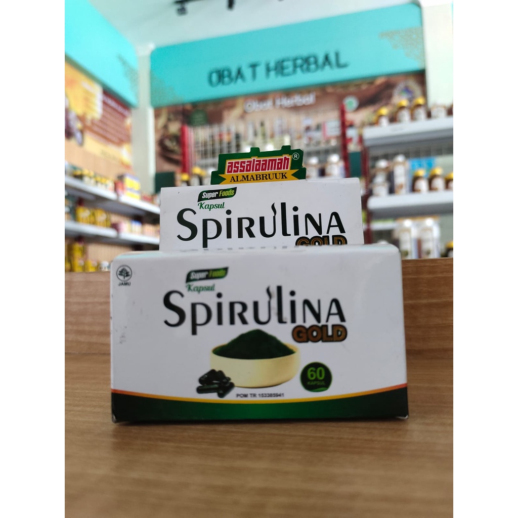 

SPIRULINA GOLD 60 KPS | IMUNITAS TUBUH 60 KAPSUL