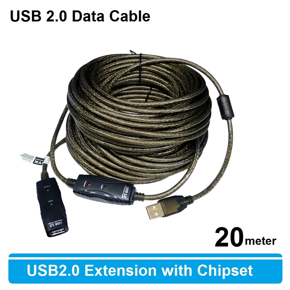 Kabel USB 2.0 Extender with Chipset Extension 20M