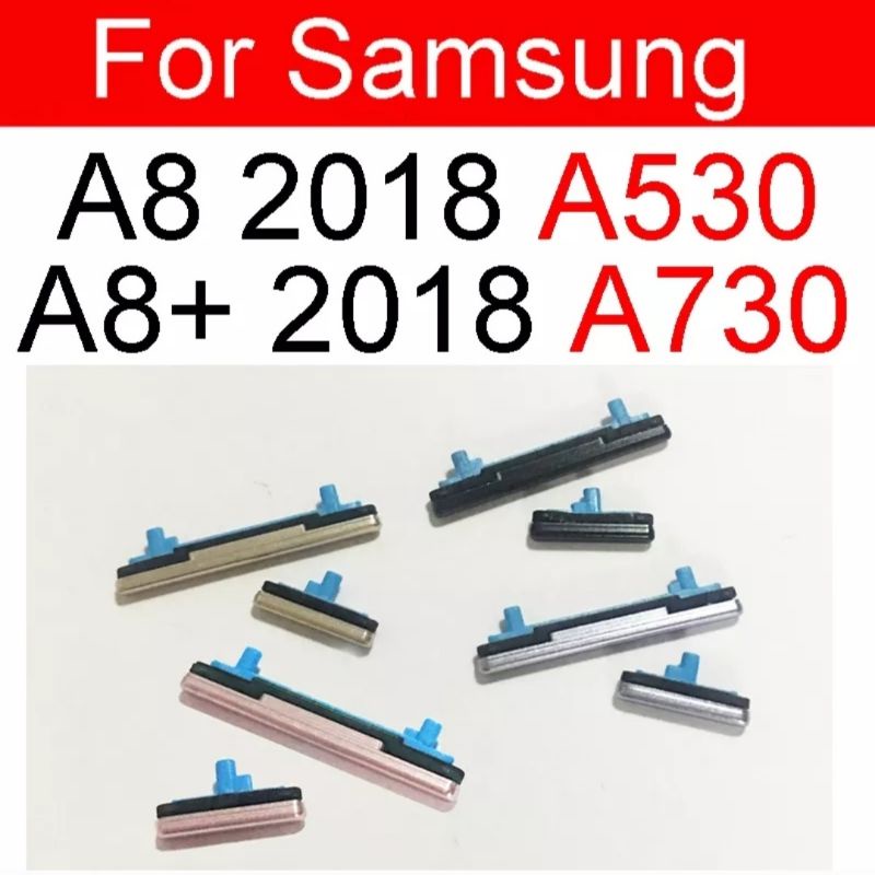 Tombol power on off volume Samsung A8 A530 A8+ A730 (2018)