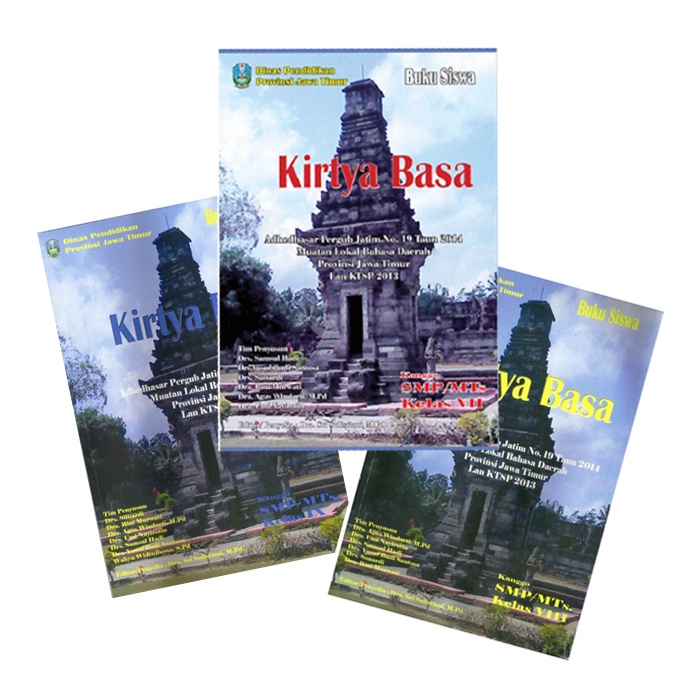 BUKU BAHASA JAWA TIMUR KIRTYA BASA SMP KELAS 7 8 9, Buku Paket Bahasa Jawa