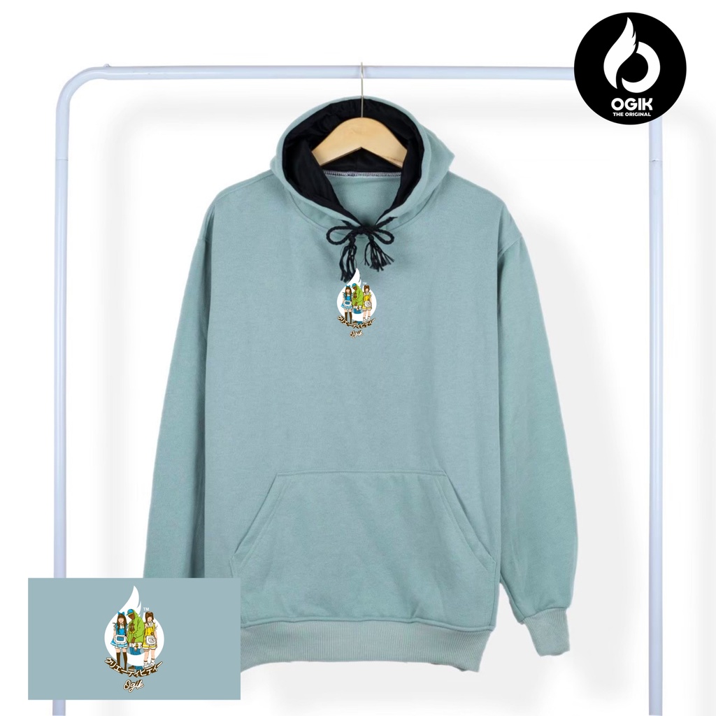 Sweater hoodie keren pria distro ori 2022 sablon freedom Jaket pria terbaru 2022 bahan katun Zenaka 