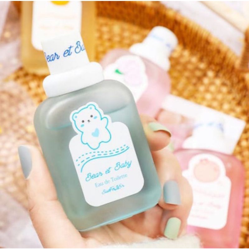 PARFUM SPRAY BEAR &amp; BABY BOTOL KACA 50ml KS