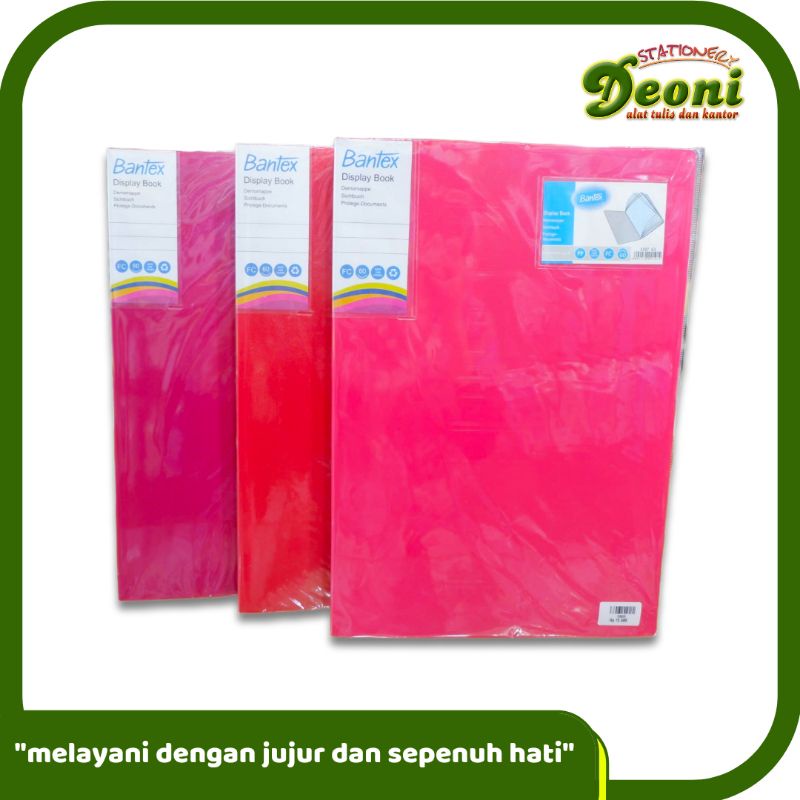 

BANTEX Clear Holder / Display Book 3187 F4 (60 Lembar)