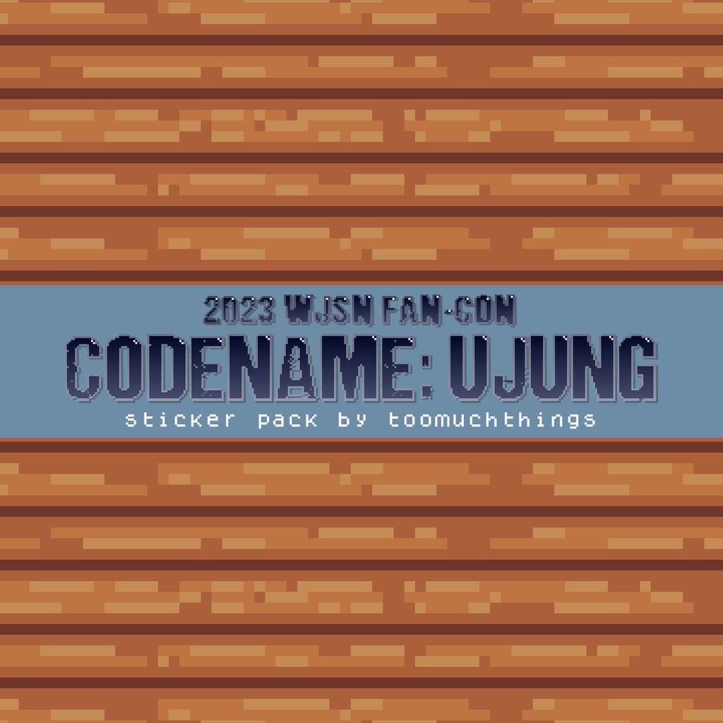TMT's WJSN 2023 Fan-con Codename:Ujung Sticker Pack