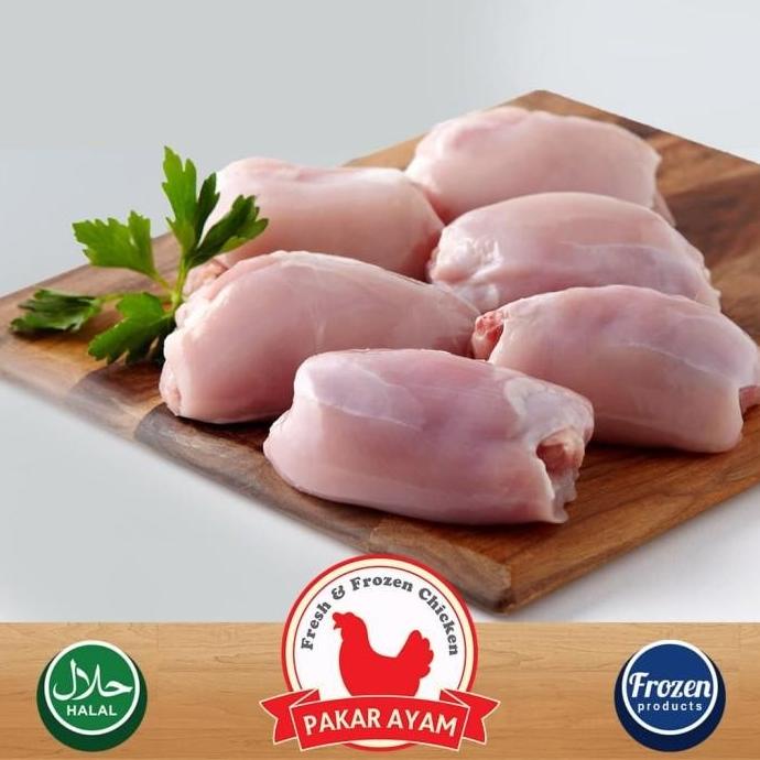 

TERBARU PAHA AYAM BONELESS SKINLESS. KONDISI FROZEN / BEKU. ORIGINAL F5464RY