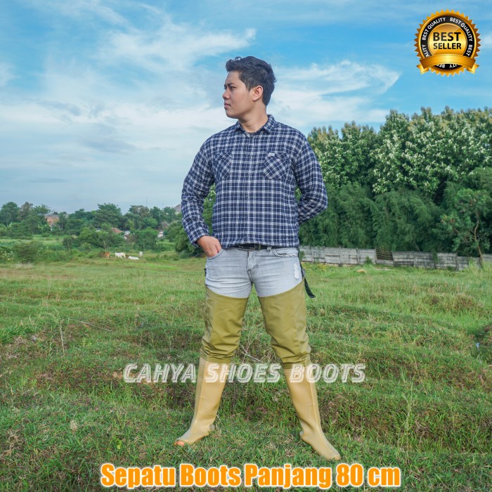 Bok Sepatu Boot Boots Sawah Celana Panjang 110 Cm Mancing Nelayan Petani