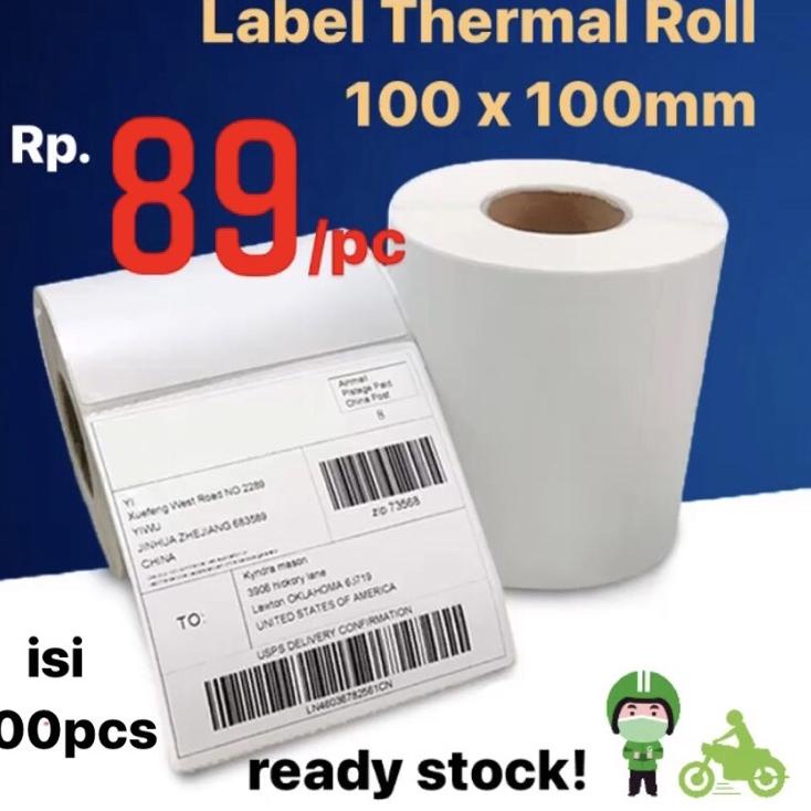 

Sekarang Populer LABEL STICKER THERMAL 100 X 100 BARCODE