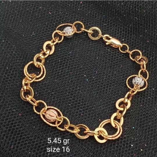 Gelang emas 17k - 5.45 gr kadar 750 - 4091