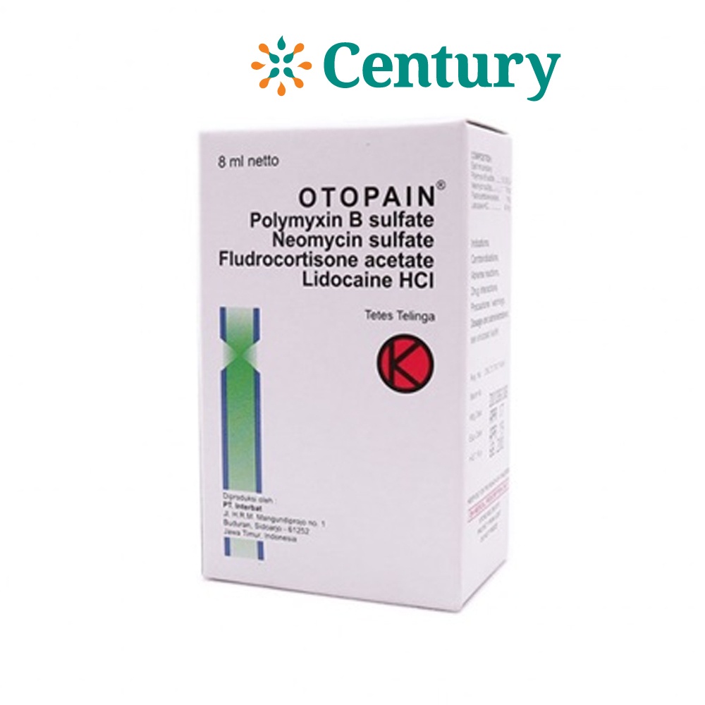 OTOPAIN EARDROP 1 BOTOL @ 8 ML