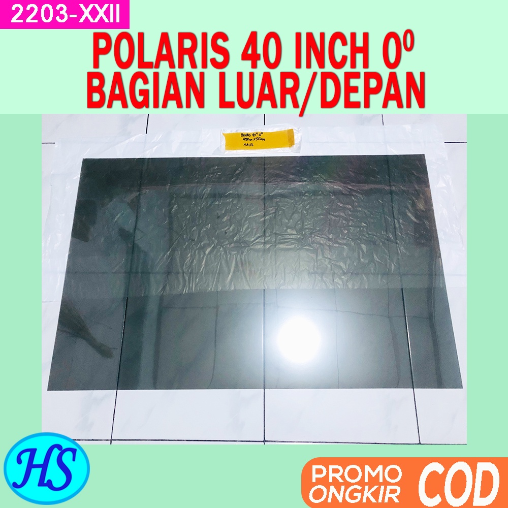 Polarizer Polariser Polaris 40 Inch 0 Derajat Bagian Luar