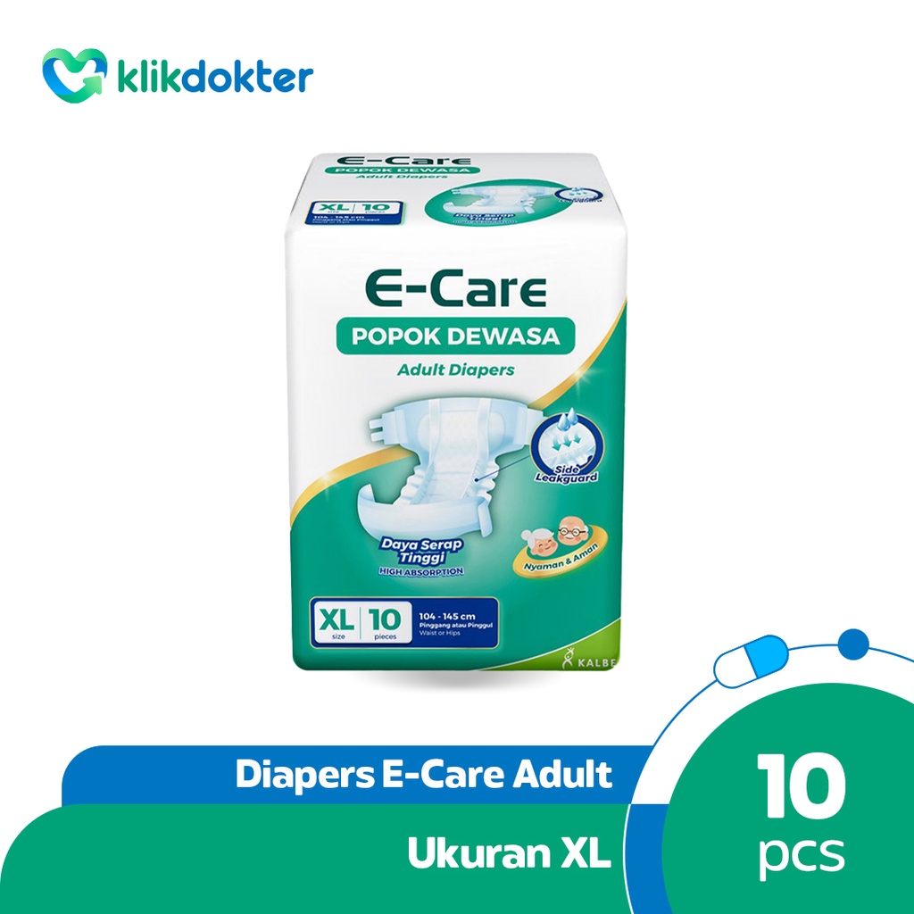 E-care Popok Dewasa Perekat XL 10s