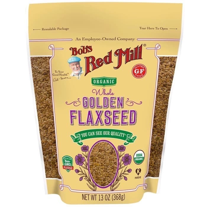 

[BEST SELLER] BOB's RED MILL Organic Flaxseed (golden meal / golden whole/ whole) - Golden flaxseed