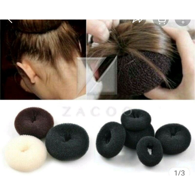 Iket Rambut Donat / Kunciran Rambut Donat bagus