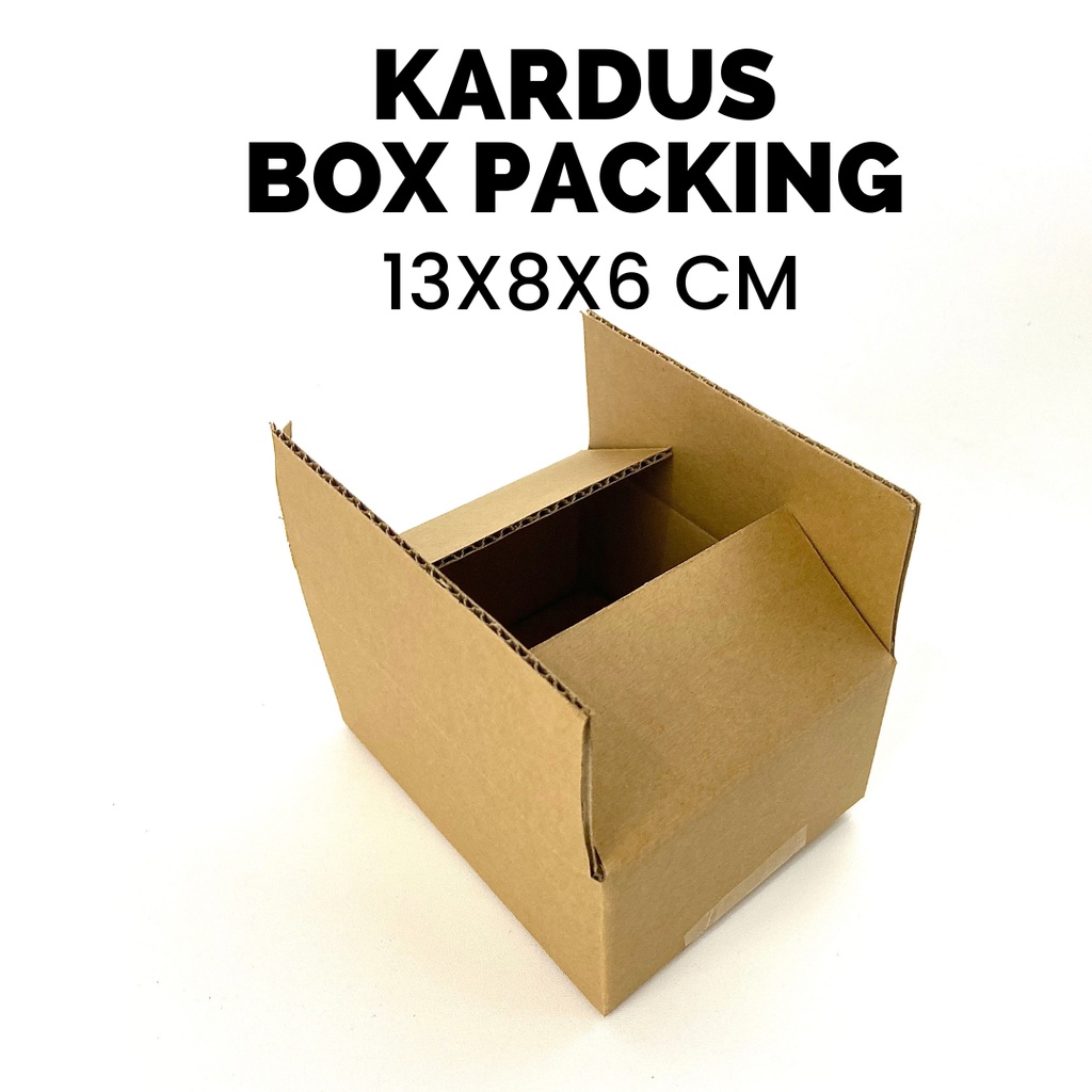 

Kardus Packing 13x8x6 Box Ukuran Kecil Polos