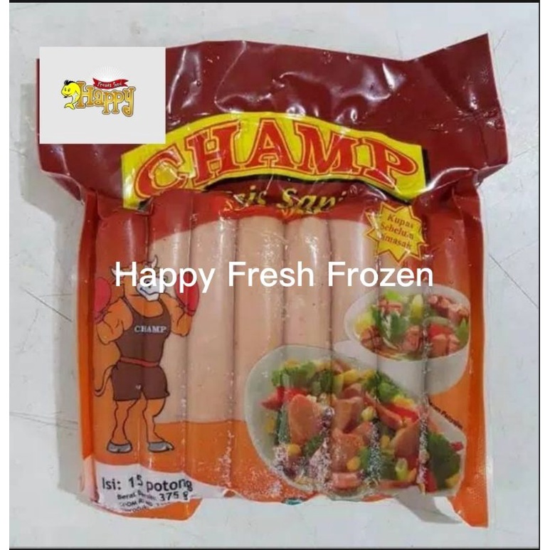 

Champ Sosi Sapi Beku Frozen 375 gram