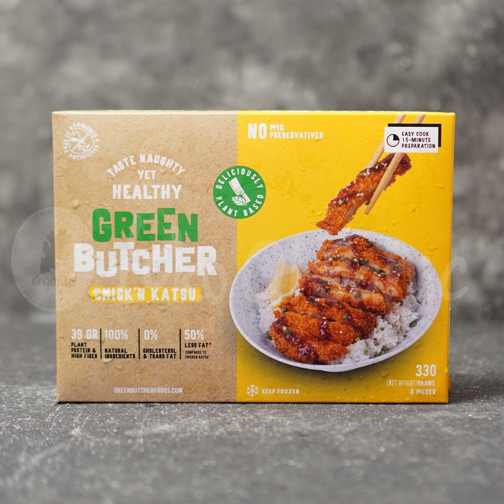 

Green Butcher Chick'n Katsu 330gr 3pcs