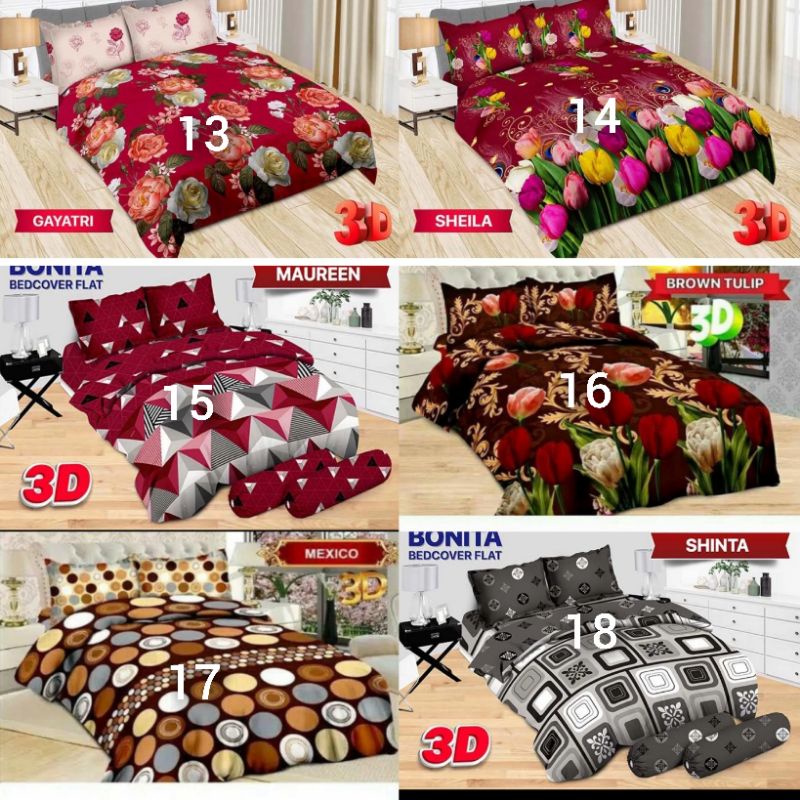 Bedcover Set Bonita Flat 180x200