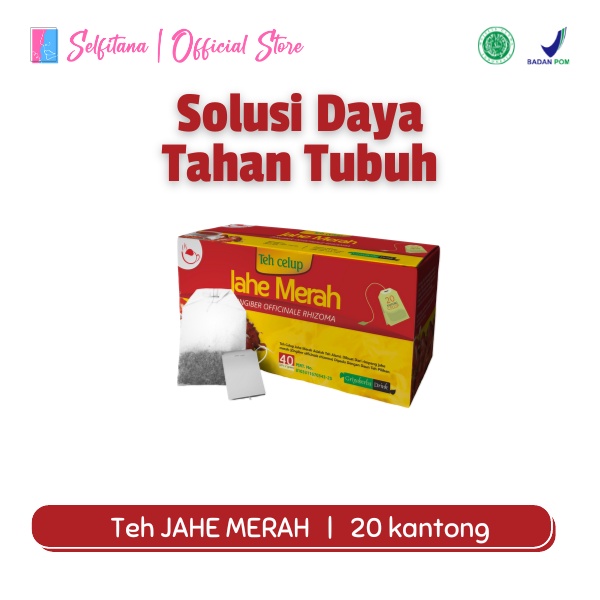 

Griya Herba Teh Herbal - Jahe Merah 20 tea bag