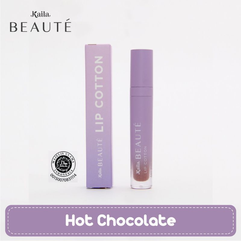 KAILA BEAUTE Lip Cotton | Lip Cream Matte Transferproof