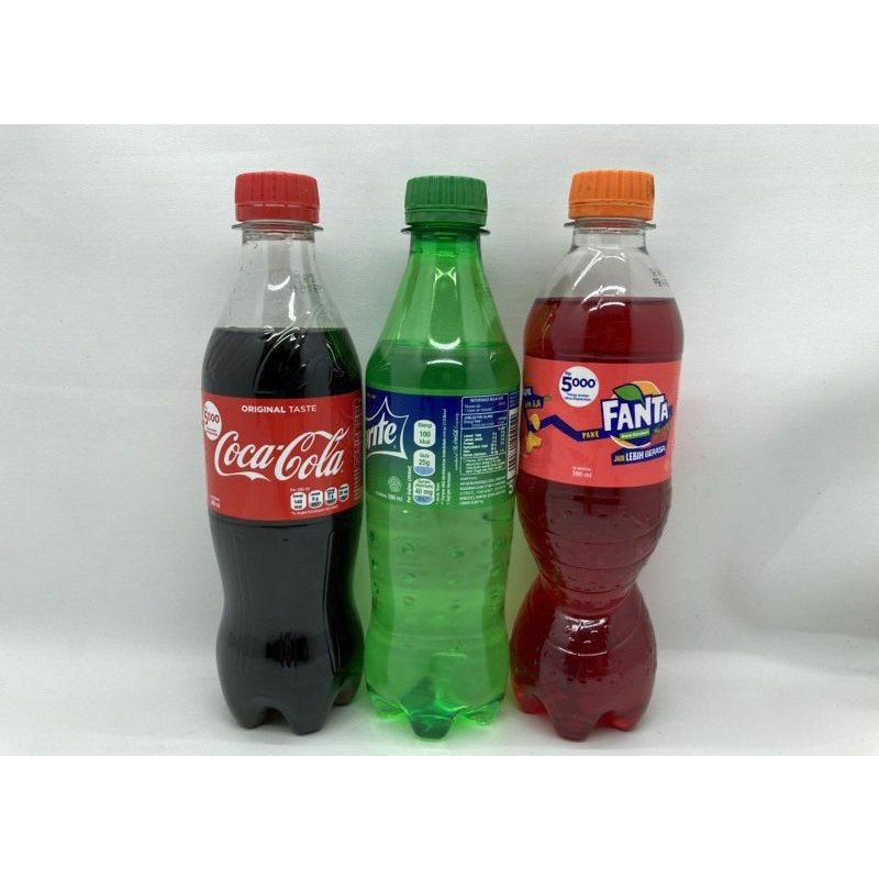 

Sprite fanta cola 390ml