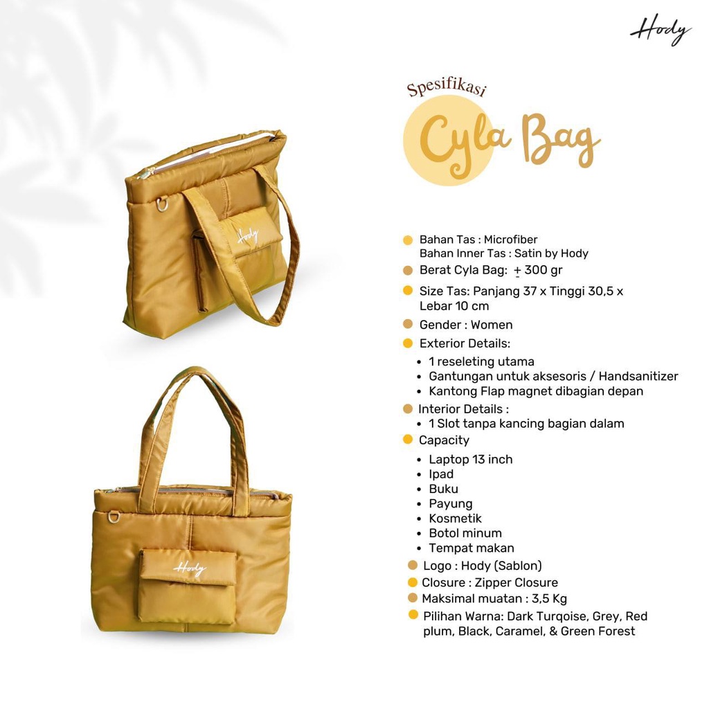 Cyla Bag by Hody