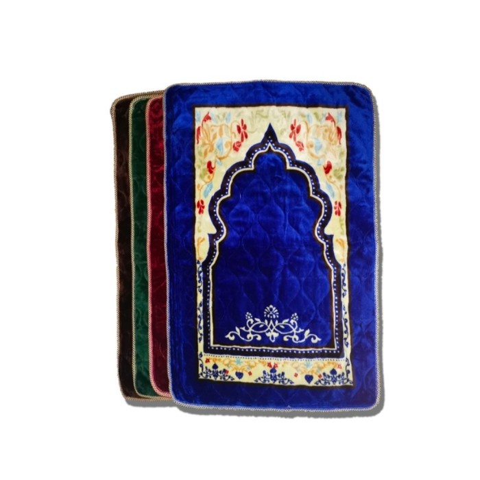 Alas Sholat sajadah tebal afghani sajadah Turki Turkey empuk sajadah Luxor jumbo - warna random (X4W