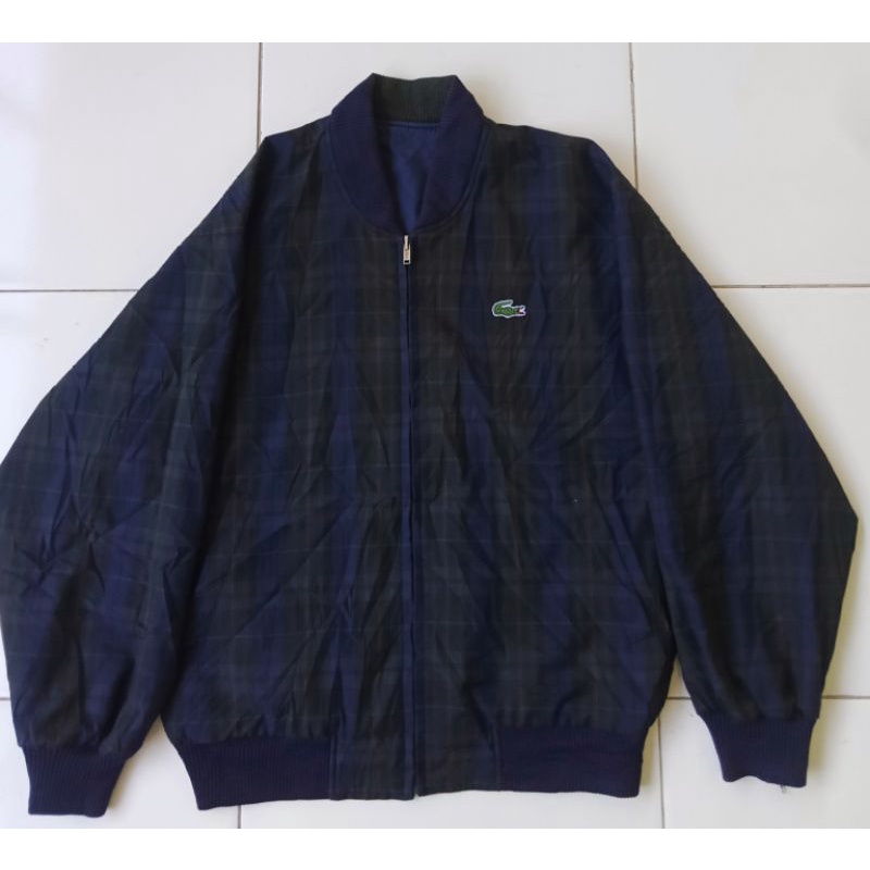 Lacoste bomber jaket (bolak-balik)