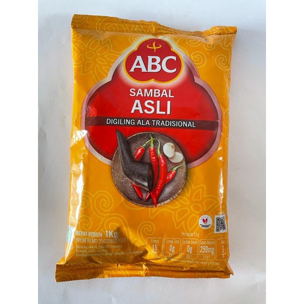 

ABC Saus Sambal Asli 1kg (MOHON CO PACKING TERPISAH!!!)