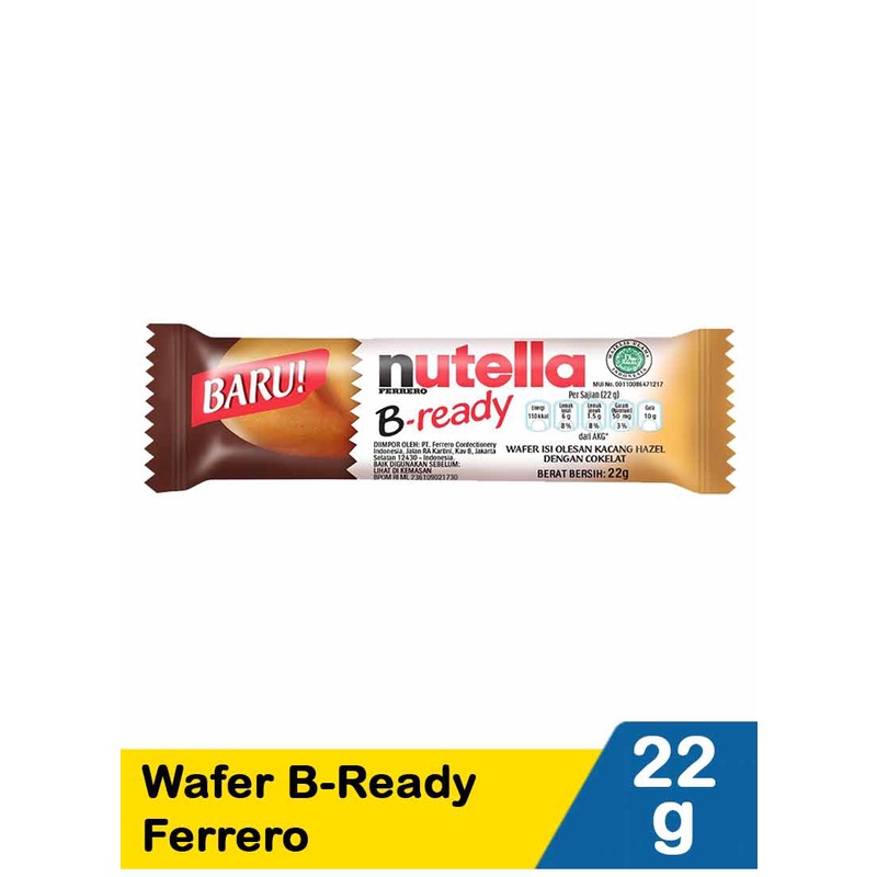 

Nutella B-Ready Ferrero 22 Gram