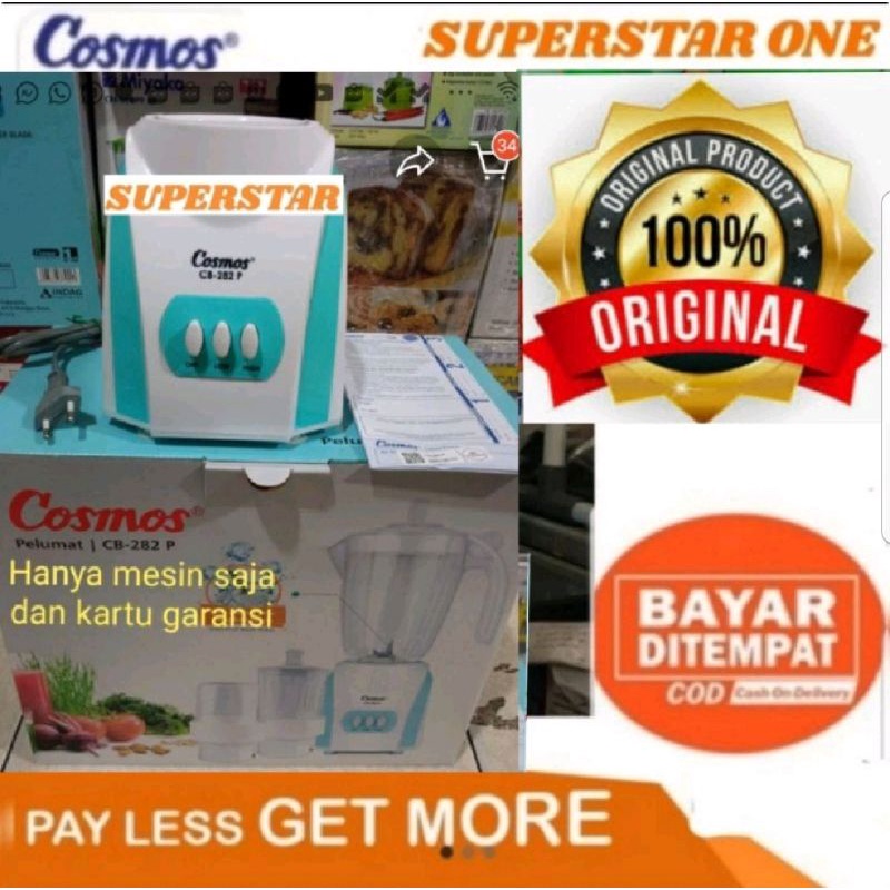 Mesin Blender Cosmos CB282P Original