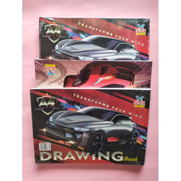 (10pcs)Buku Gambar Melukis A4 Tebal Murah/Alat Menggambar Melukis
