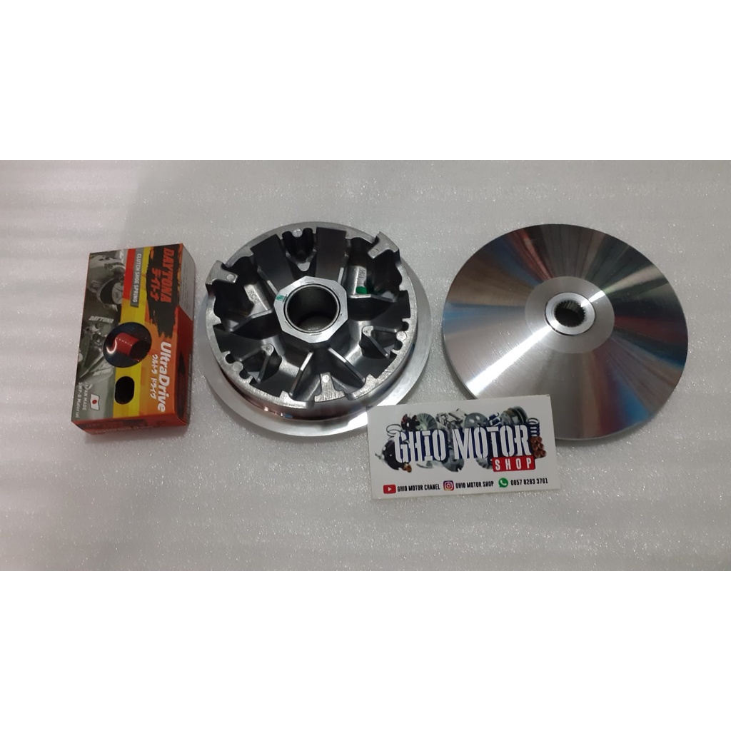 Promo Paket CVT Vario 125 Vario 150 PCX 150 Rumah Roller Custom Vario 125 Vario 150 Pcx 150 Pulley Custom Vario old kzr vario 150 new vario old Vario 125 New Led