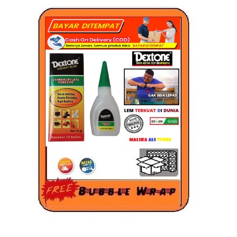 

Lem Tetes Dextone / Lem Korea / Lem Tetes Instant /Cyanoacrylate Glue