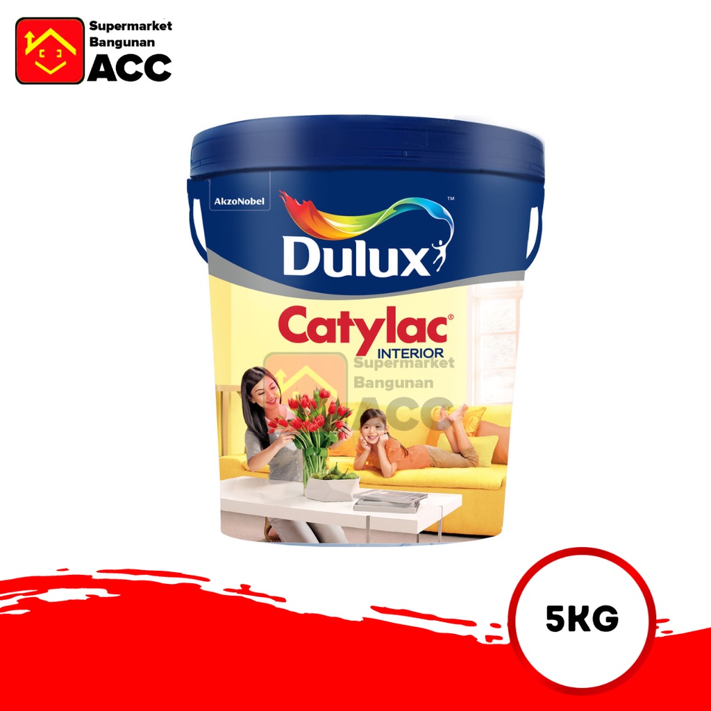Cat Dinding - Cat Tembok - Dulux - Cat Dulux Catylac Interior Cat Tembok Dalam 5Kg - Catylac Interio