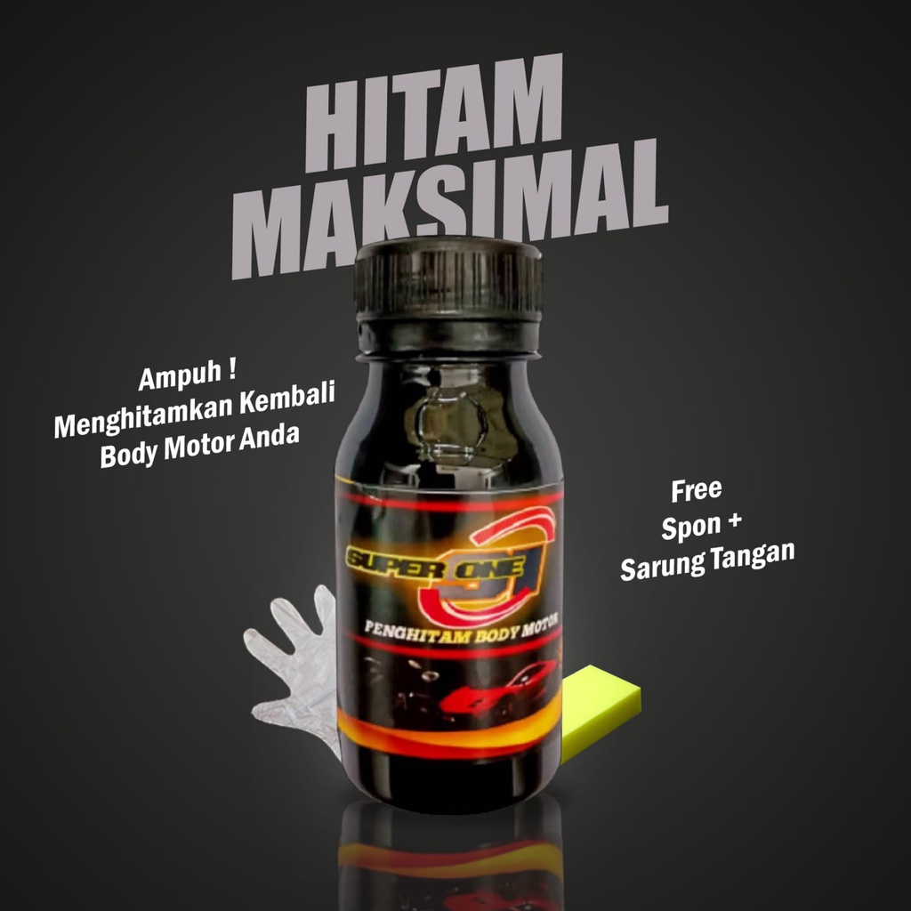 PENGHITAM BODY KASAR MOTOR MOBIL PERMANEN 50 ML BLACK MAGICK