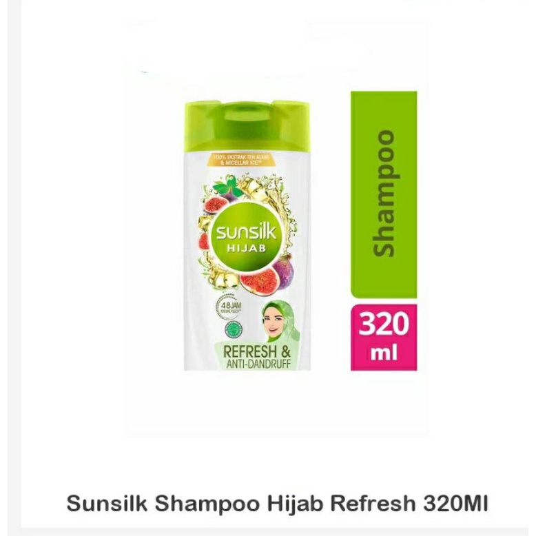 Sunsilk Shampoo Hijab Refresh 320Ml
