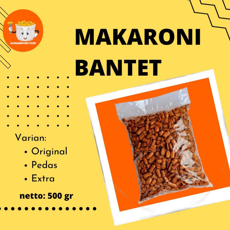 

makaroni bantet (MAKARONI PIPA) termurah 500gr