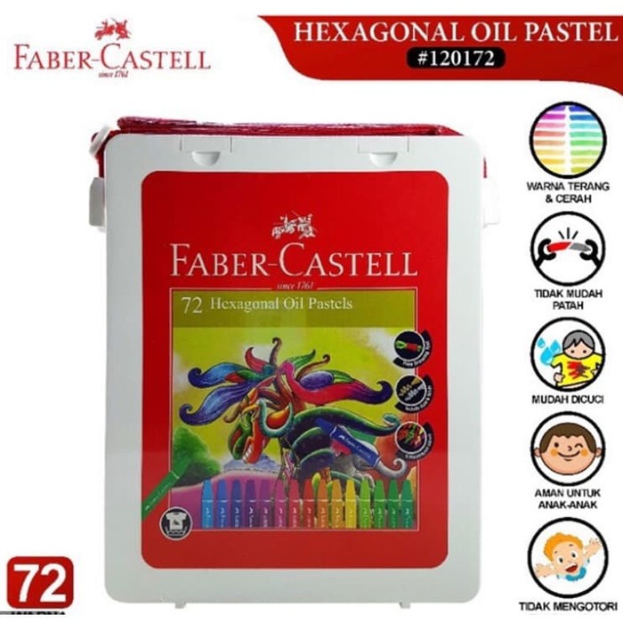 

Pastel Crayon / Oil Pastel Faber Castell 72 ( Set ) Original