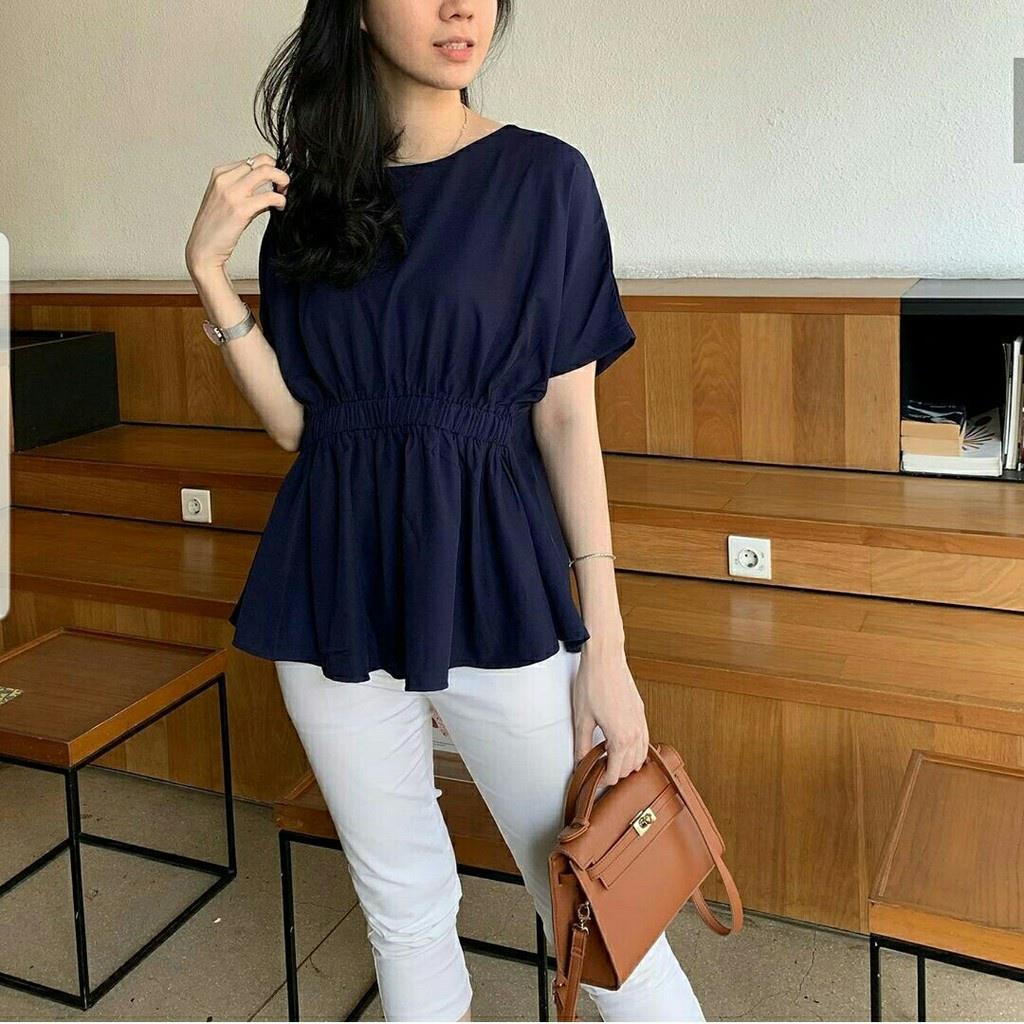 LS 945 - Blouse Ananta Pakaian Atasan Wanita Remaja Simple Baju Kekinian