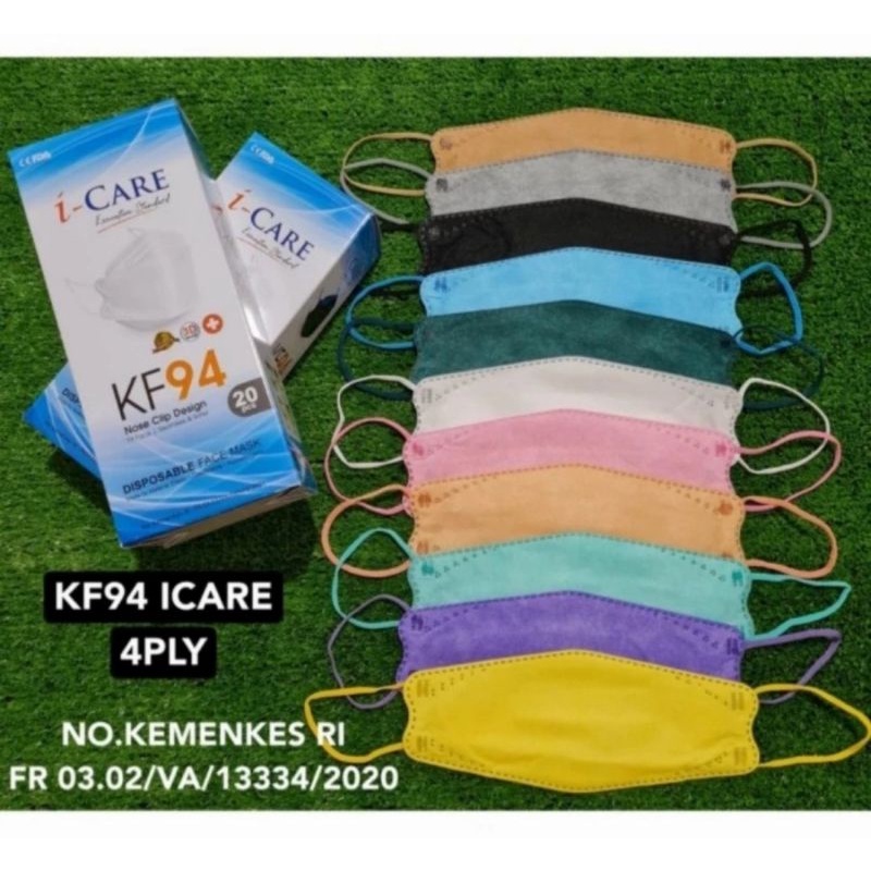 Masker KF94 i-care Premium per box isi 10 pcs