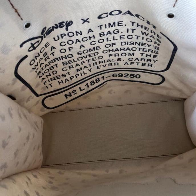 Coach Tote Bag x Disney Dumbo - ORIGINAL GUARANTEE 100%