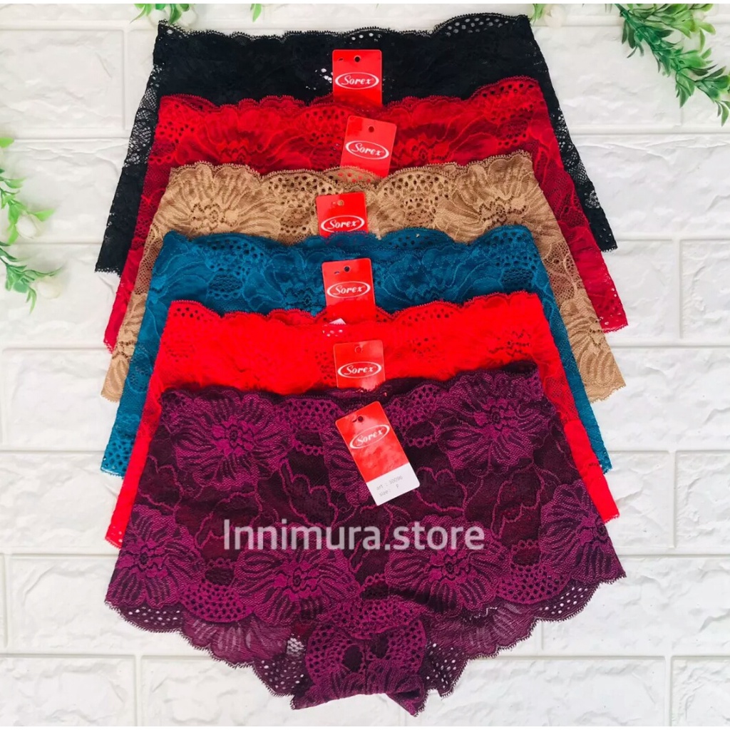 CD Wanita Renda Brukat Transparan jumbo/ Celana Dalam Wanita Sexy Premium