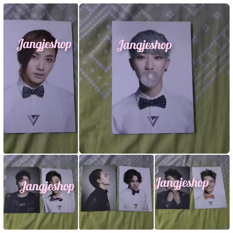 [Ready Stok] Postcard Seventeen 1st Mini Album - 17 Carat