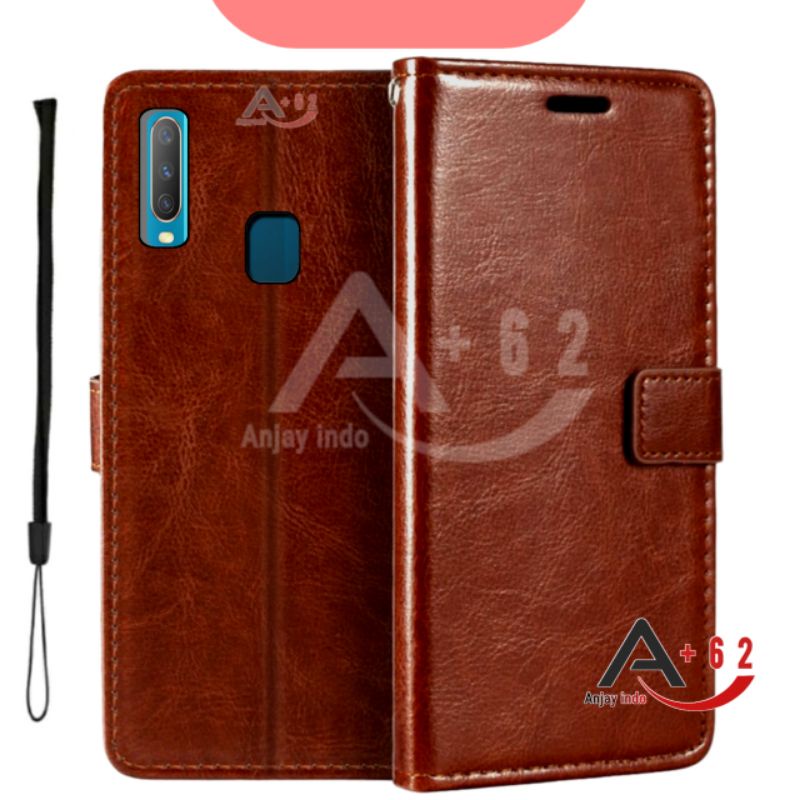 Flip Case VIVO Y12i Y12 Y15 Y17 | vivo 1902 1904 1940 Casing Cover Leather Wallet PU - Sarung Dompet