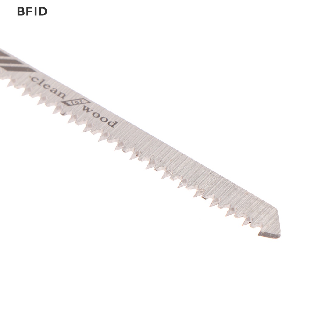 [BFID] 5pcs T101AO HCS T-Shank Jig Blades Curve Cutg Alat Untuk Kayu Plastik [ID]