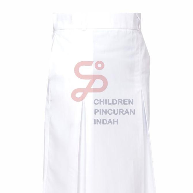 Children PIncuran Indah - Rok Seragam Sekolah SMP Putih Pendek