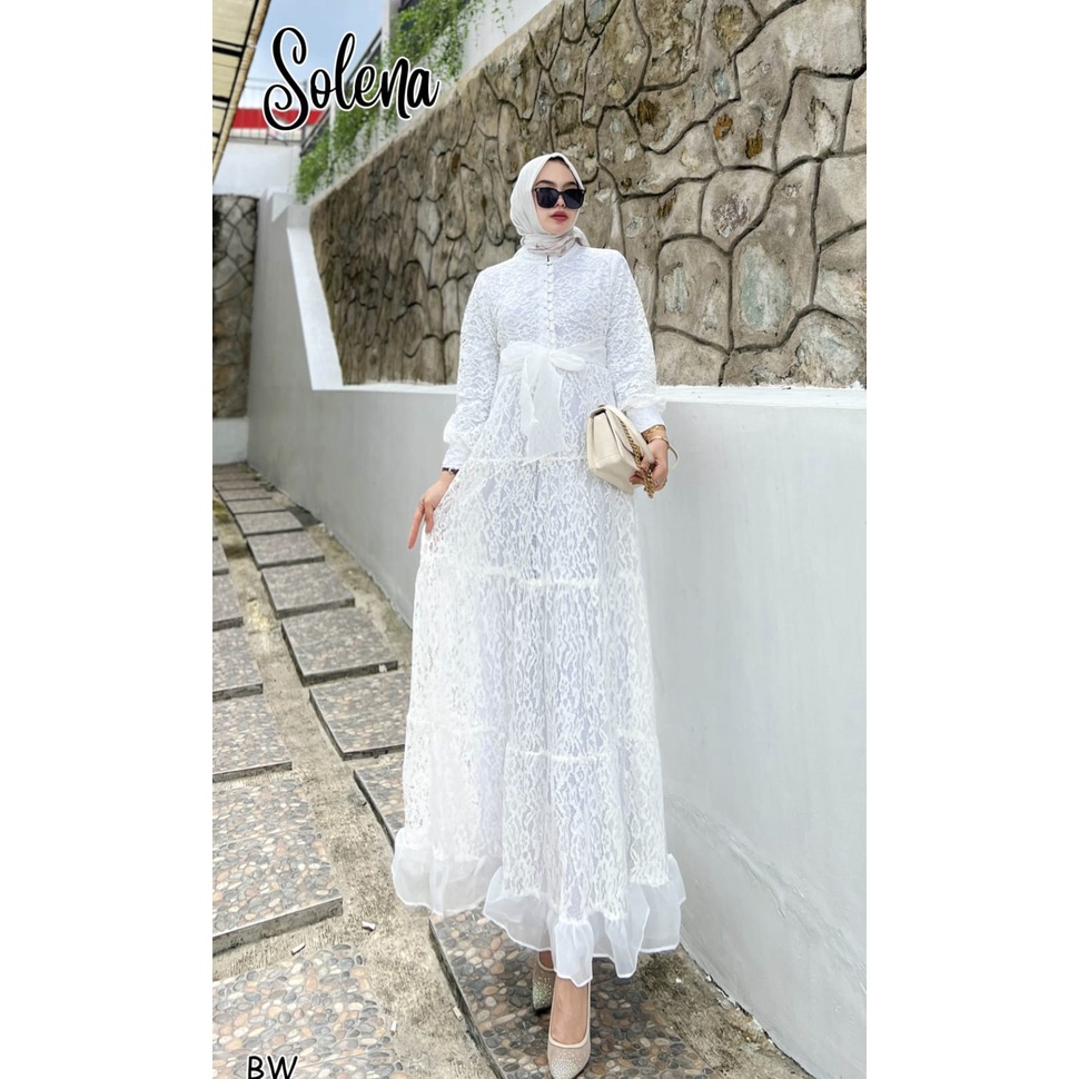 GAMIS PESTA KONDANGAN SOLENA PARTY DRESS RBUKAT