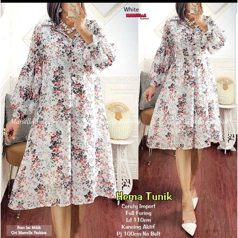 HEMA TUNIK BY MARSELLA / LUFTIFA SET BY SANCAKA