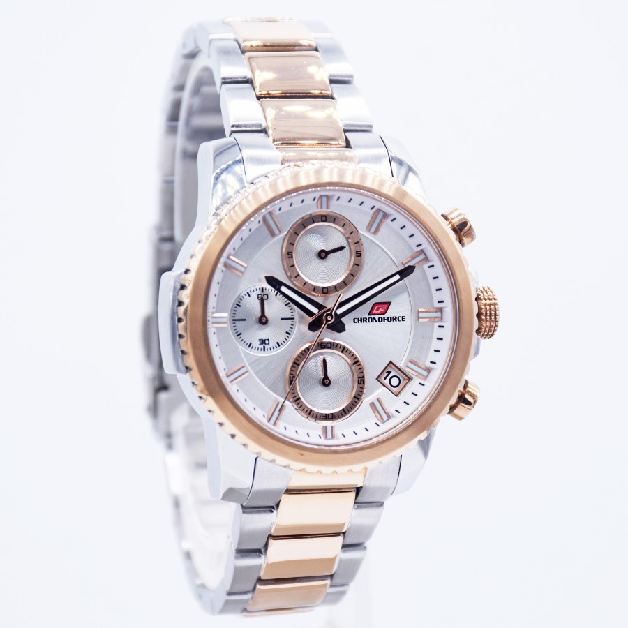 Jam Tangan Wanita ORIGINAL Chronoforce CF5330LRC WHT