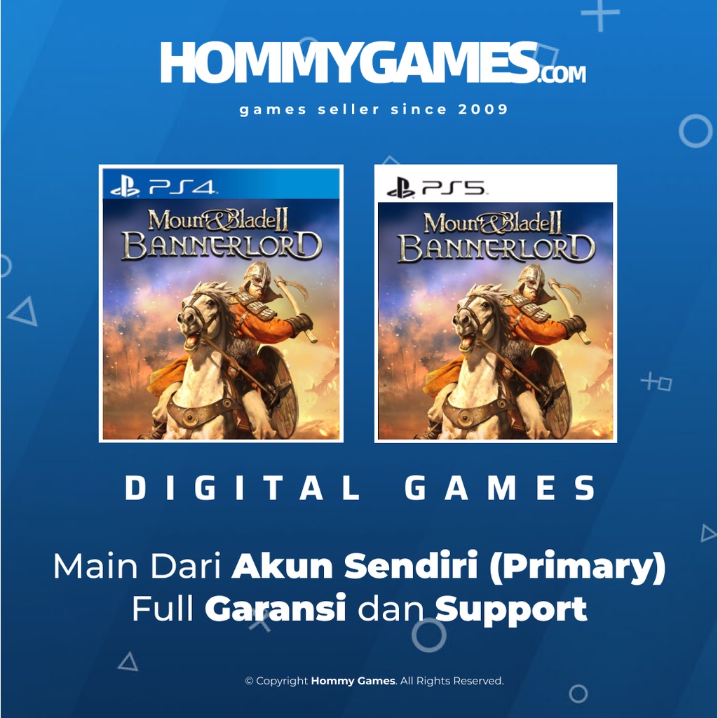 Mount and Blade II Bannerlord PS4 &amp; PS5 Digital Games